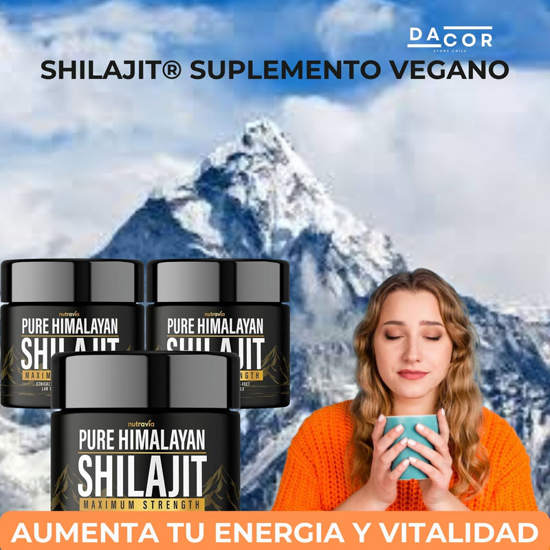 SHILAJIT HIMALAYA®-Suplemento Vegano