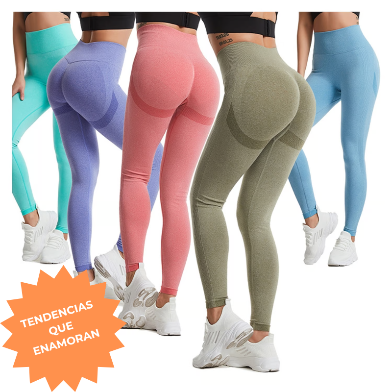 PUSH-UP™-Leggins con Control de Abdomen