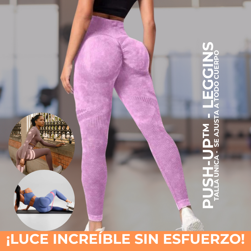 PUSH-UP™-Leggins con Control de Abdomen