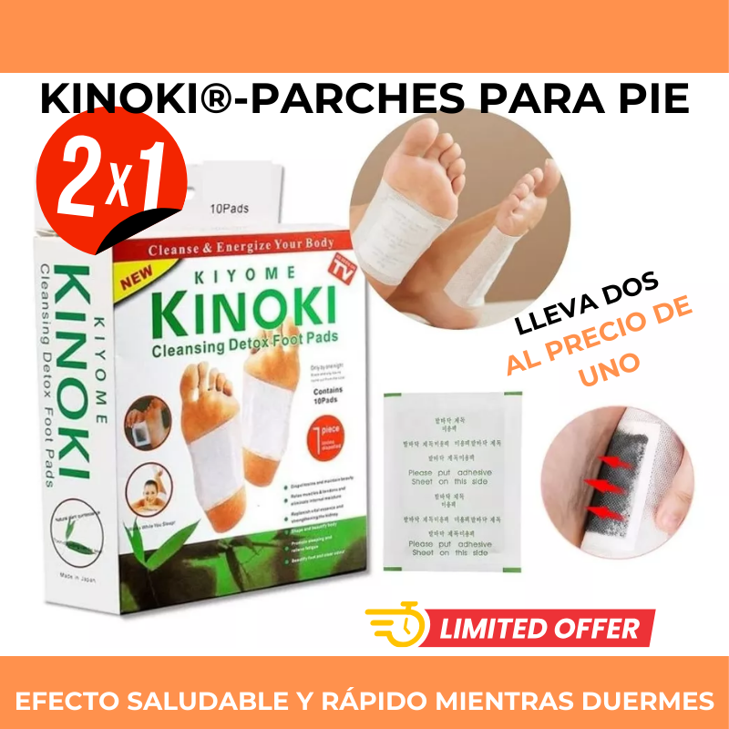 KINOKI®-Parches para Pie