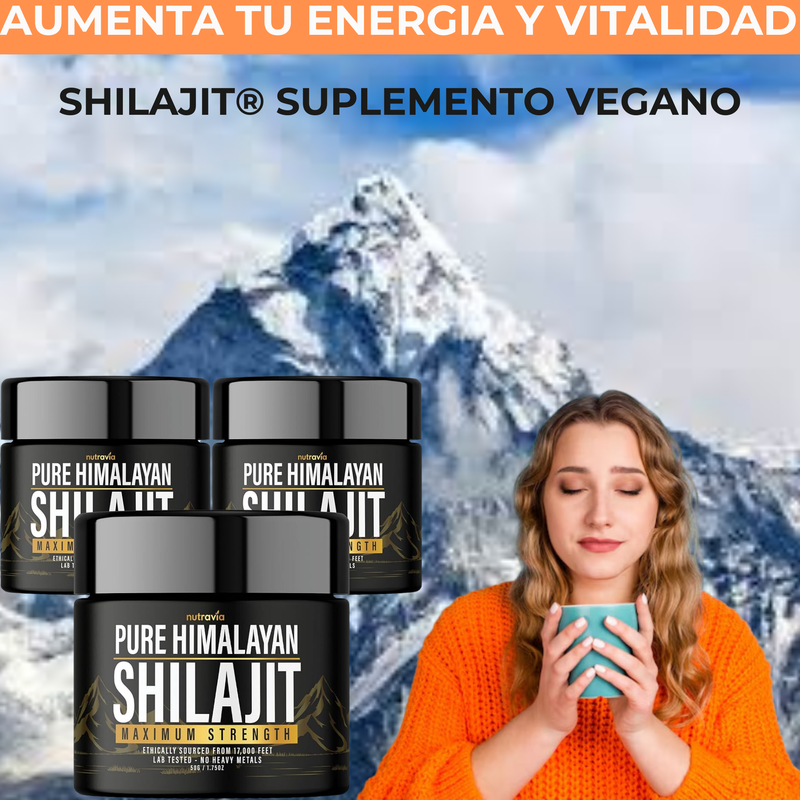 SHILAJIT HIMALAYA®-Suplemento Vegano