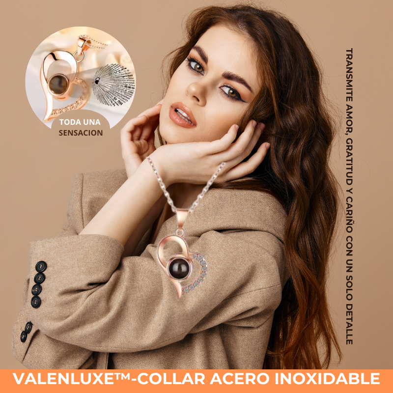 VALENLUXE™-Collar Acero Inoxidable